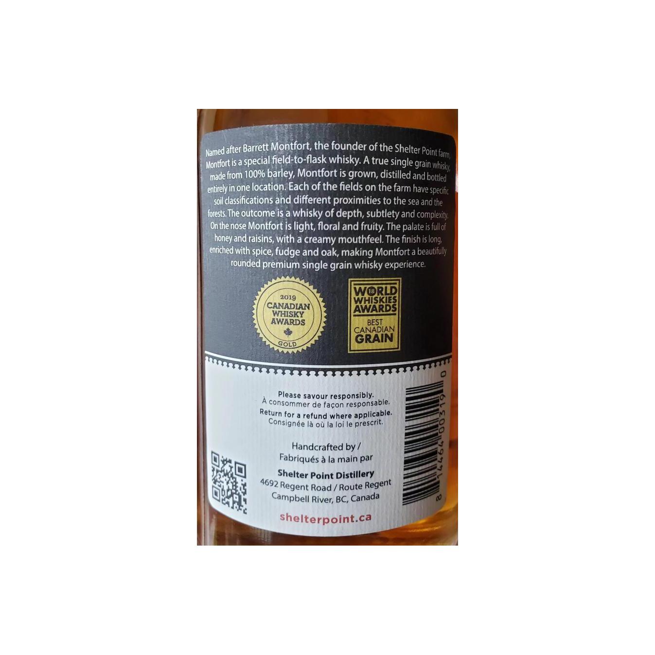 Shelter Point Single Grain Whisky 2