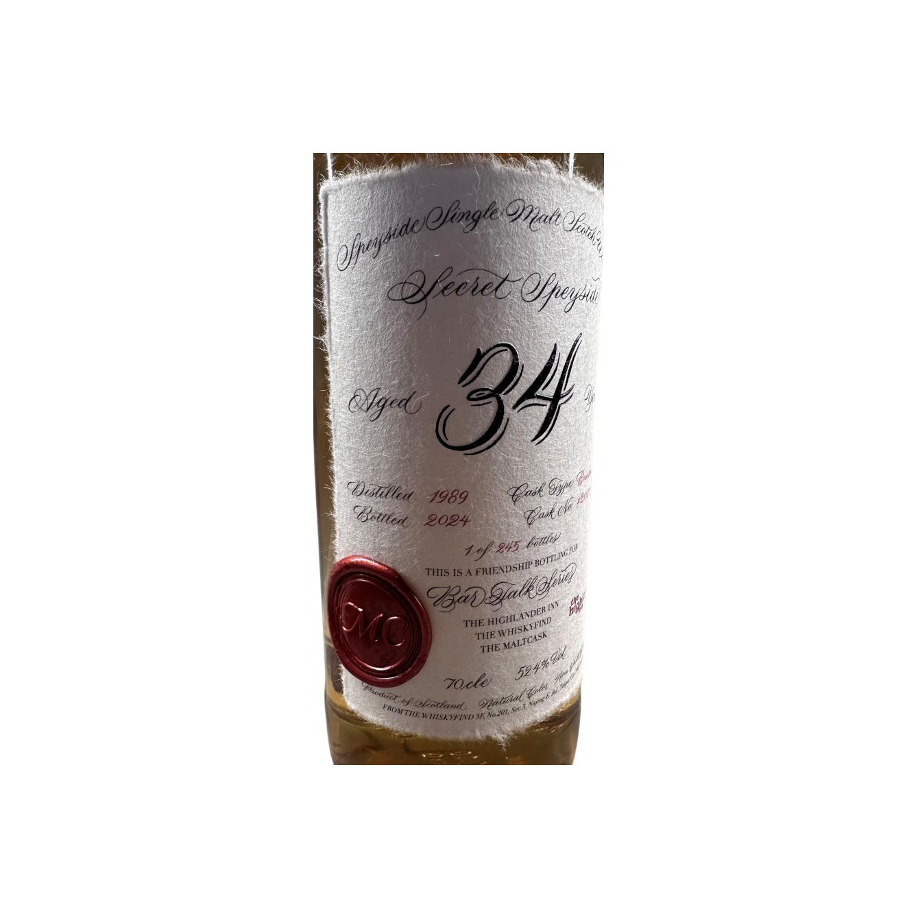 Secret Speyside 1989 TWf 2