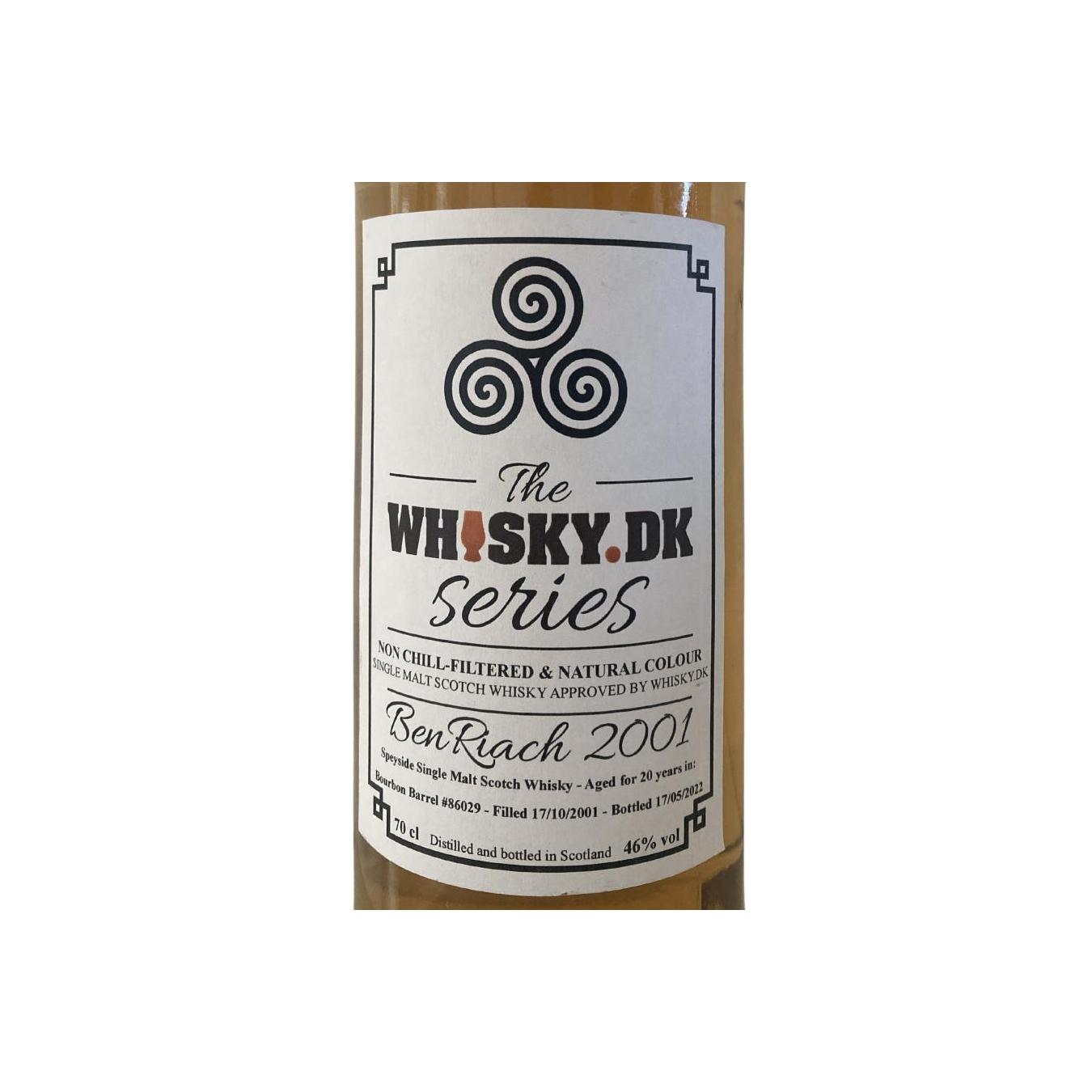 BenRiach 2001 20 Years Single Malt Whisky