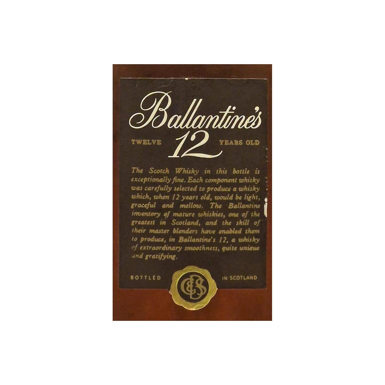Ballantine's 12-year-old 2