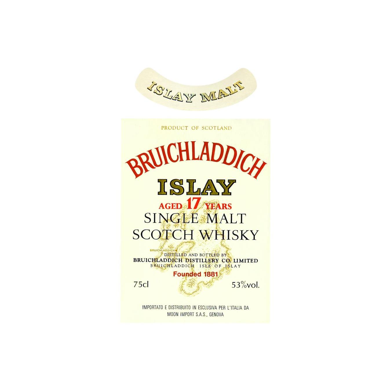 Bruichladdich 17 Years Single Malt Whisky 2