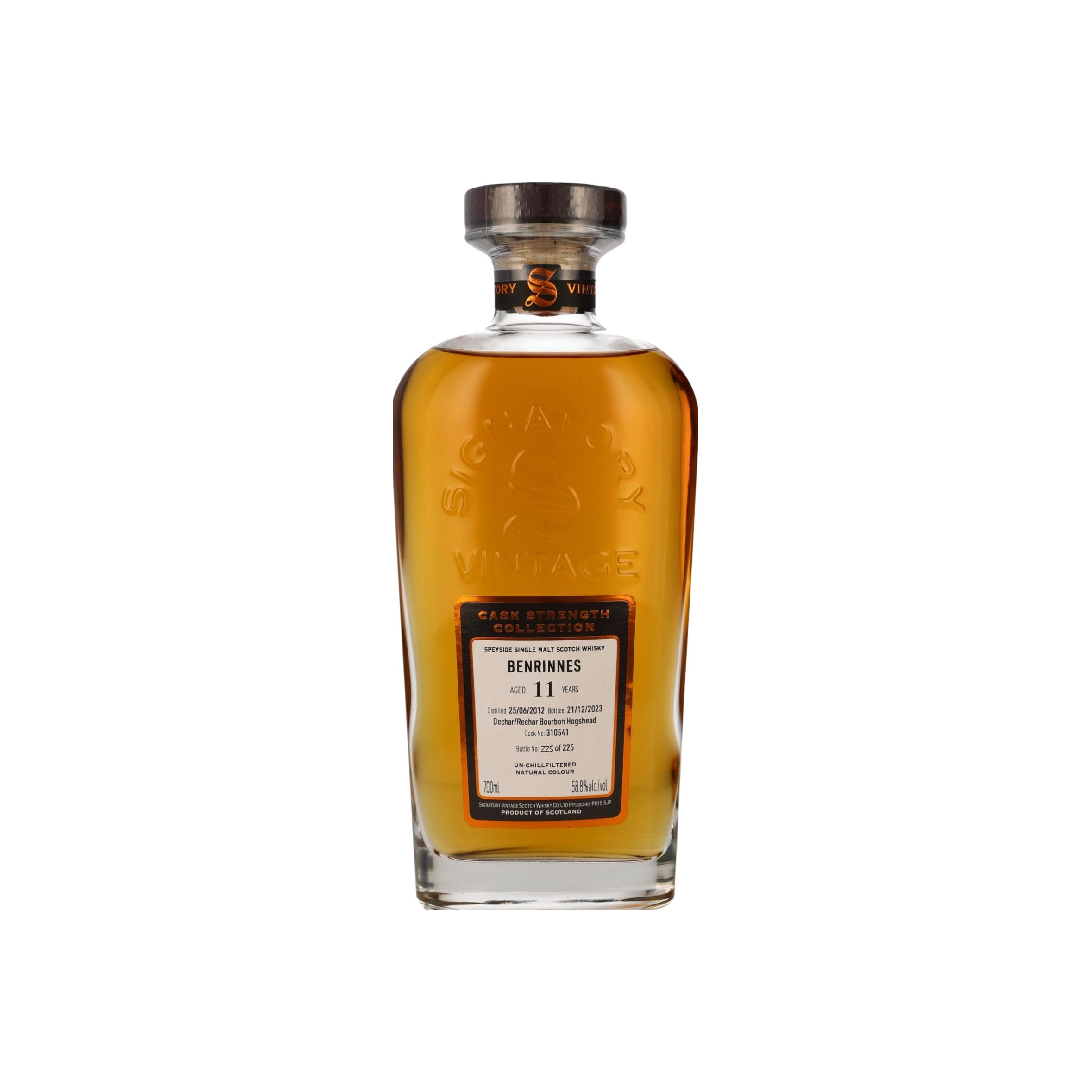 Benrinnes Cask Strength Collection 2012 11 Years Single Malt Whisky