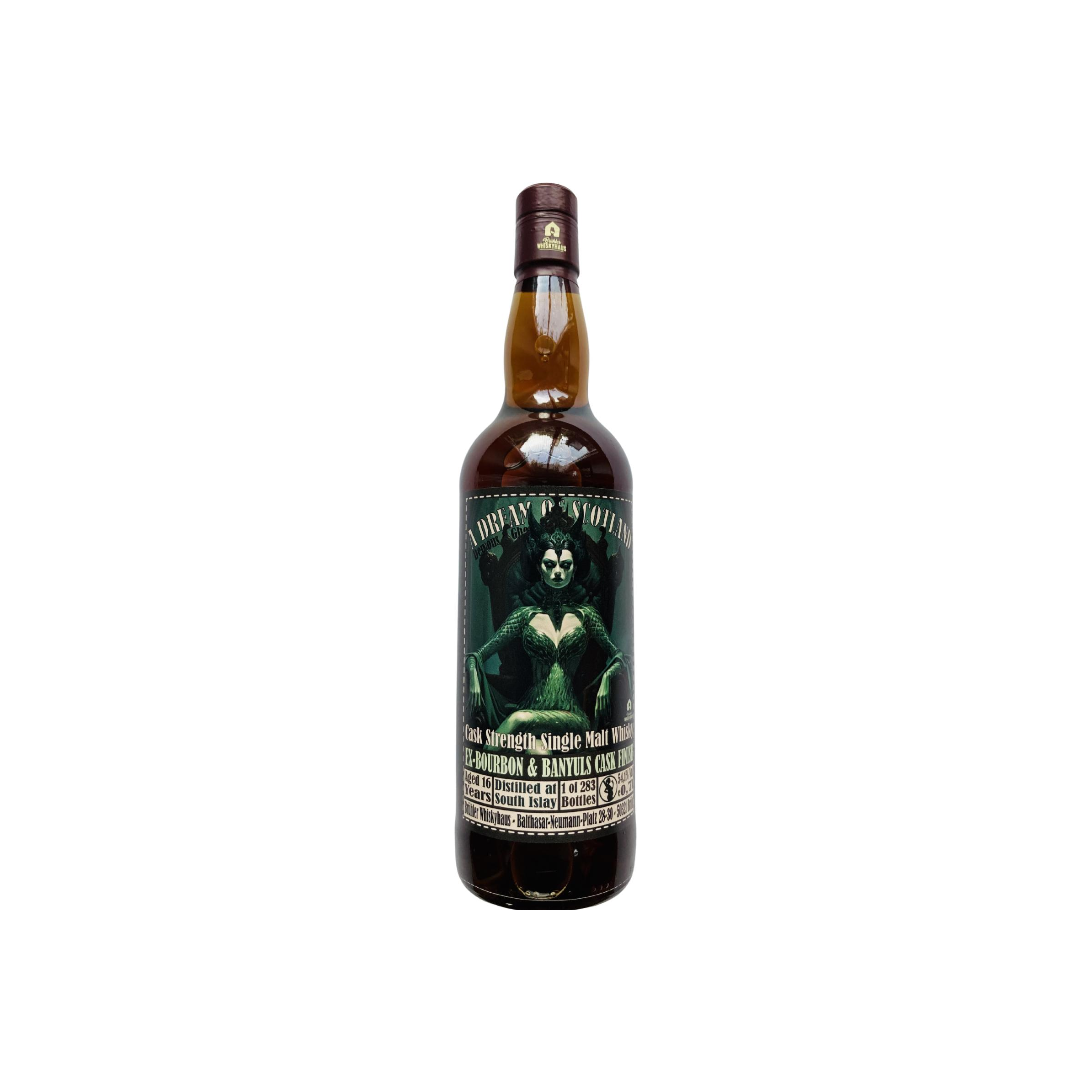 Distilled at South Islay 16-year-old BW
