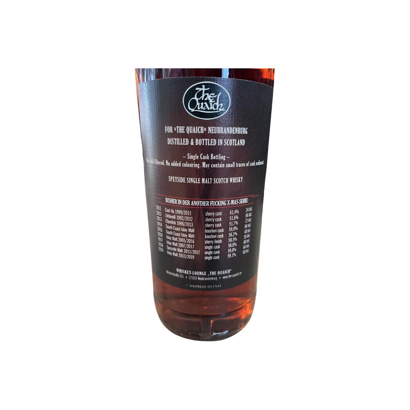 Glenburgie 2012 7 Years Single Malt Whisky 3