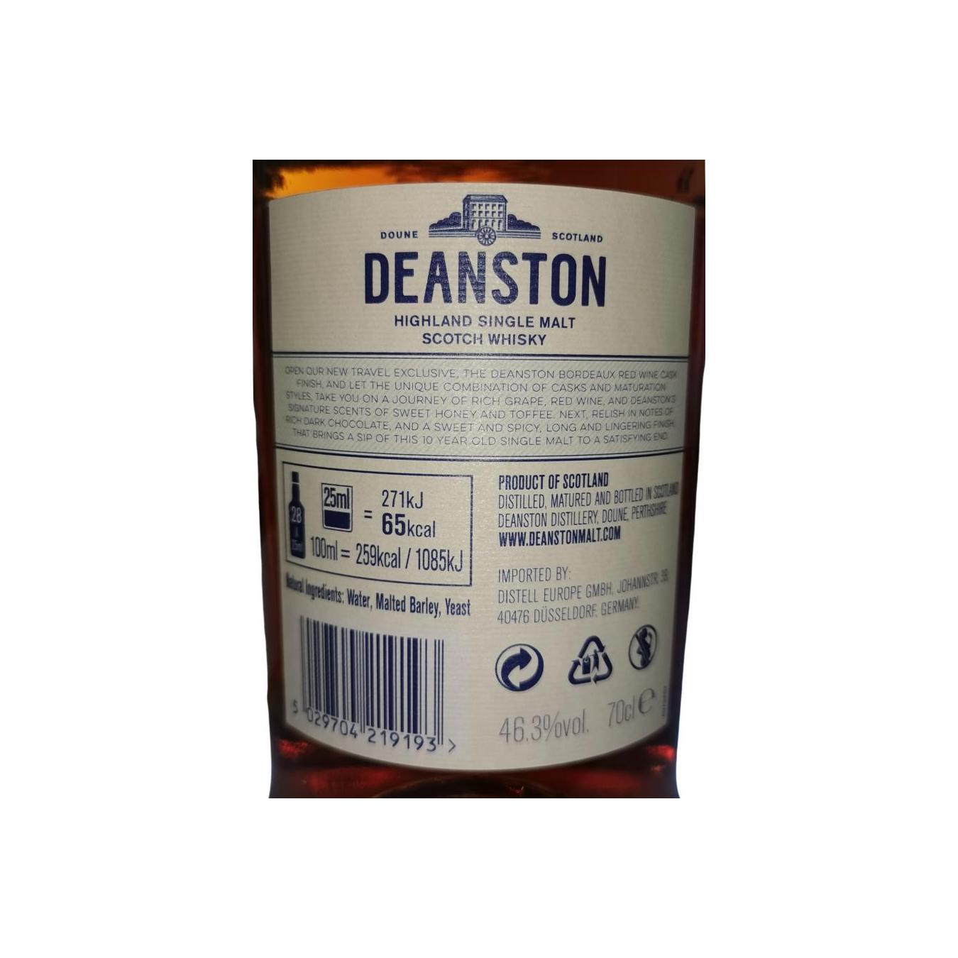 Deanston 10 Years Single Malt Whisky 2