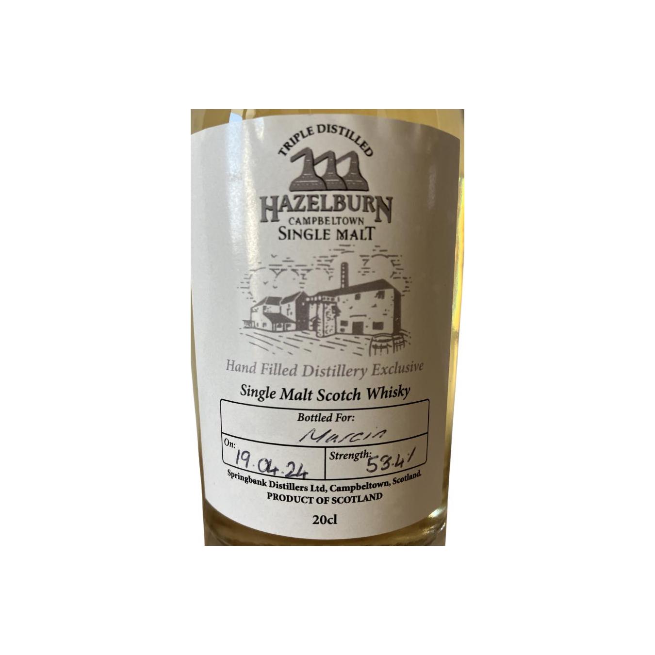 Hazelburn Single Malt Whisky 2