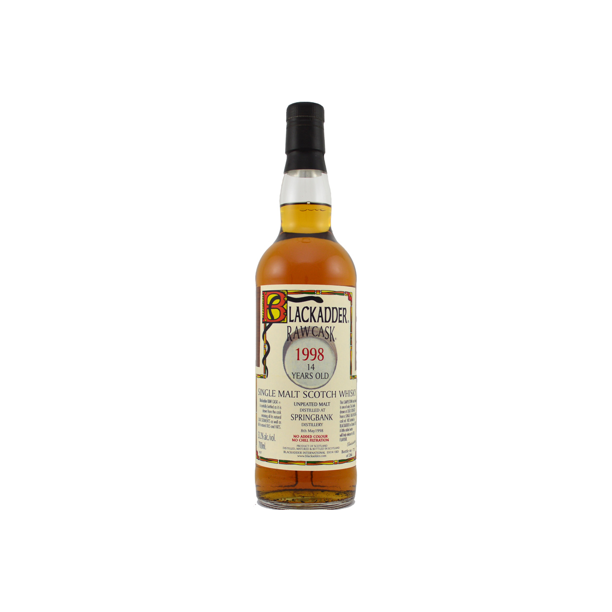 Springbank Raw Cask 1998 14 Years Single Malt Whisky
