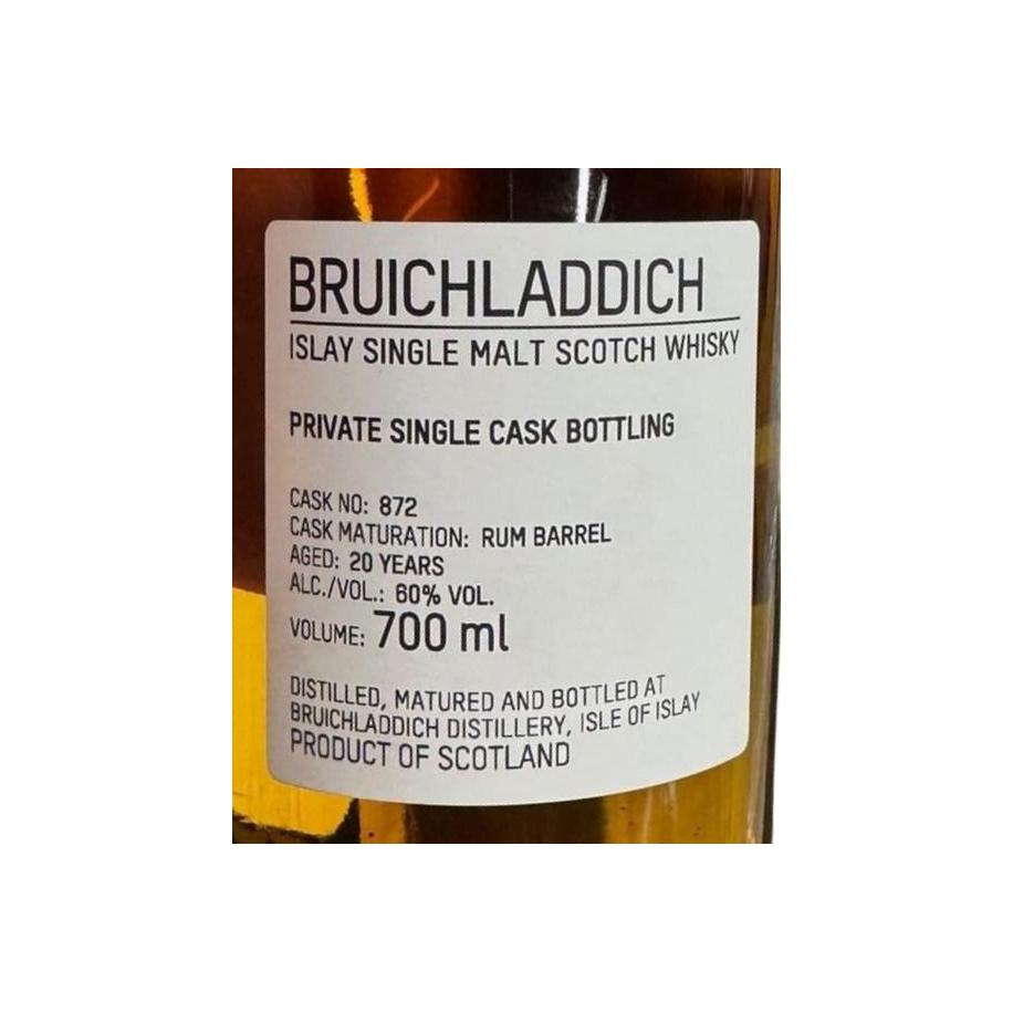 Bruichladdich 20 Years Single Malt Whisky