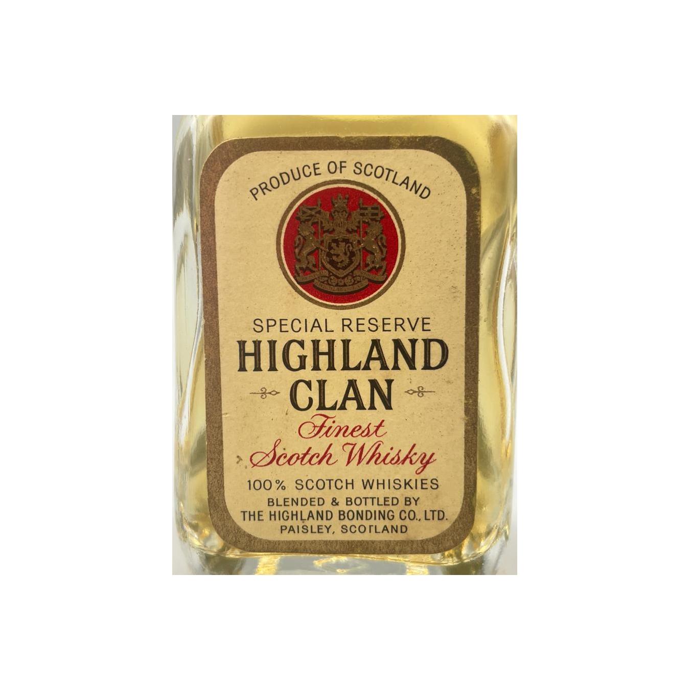 Highland Clan Finest Scotch Whisky 2