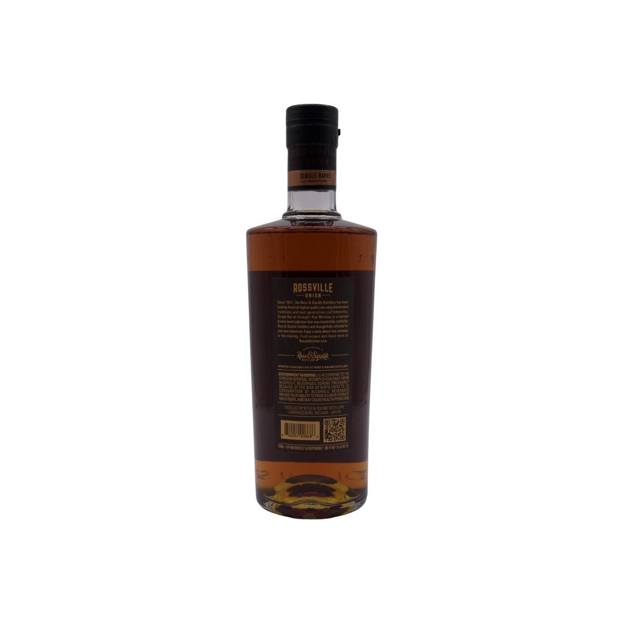 Rossville Union Straight Rye Whiskey 2