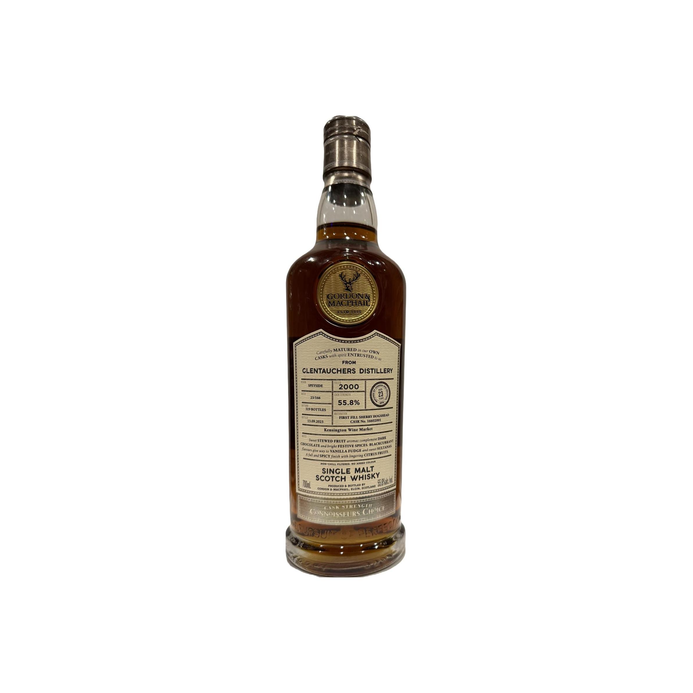 Glentauchers Connoisseurs Choice - Cask Strength 2000 23 Years Single Malt Whisky