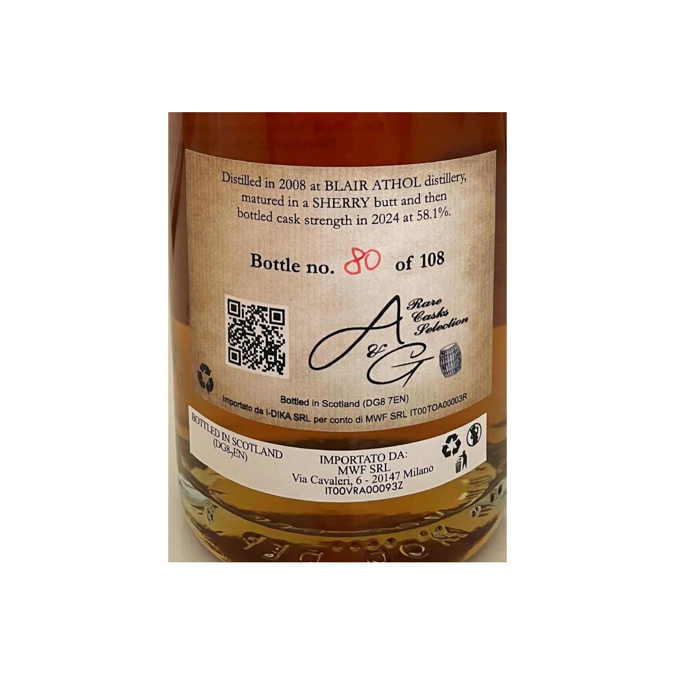 Blair Athol 2008 16 Years Single Malt Whisky 3