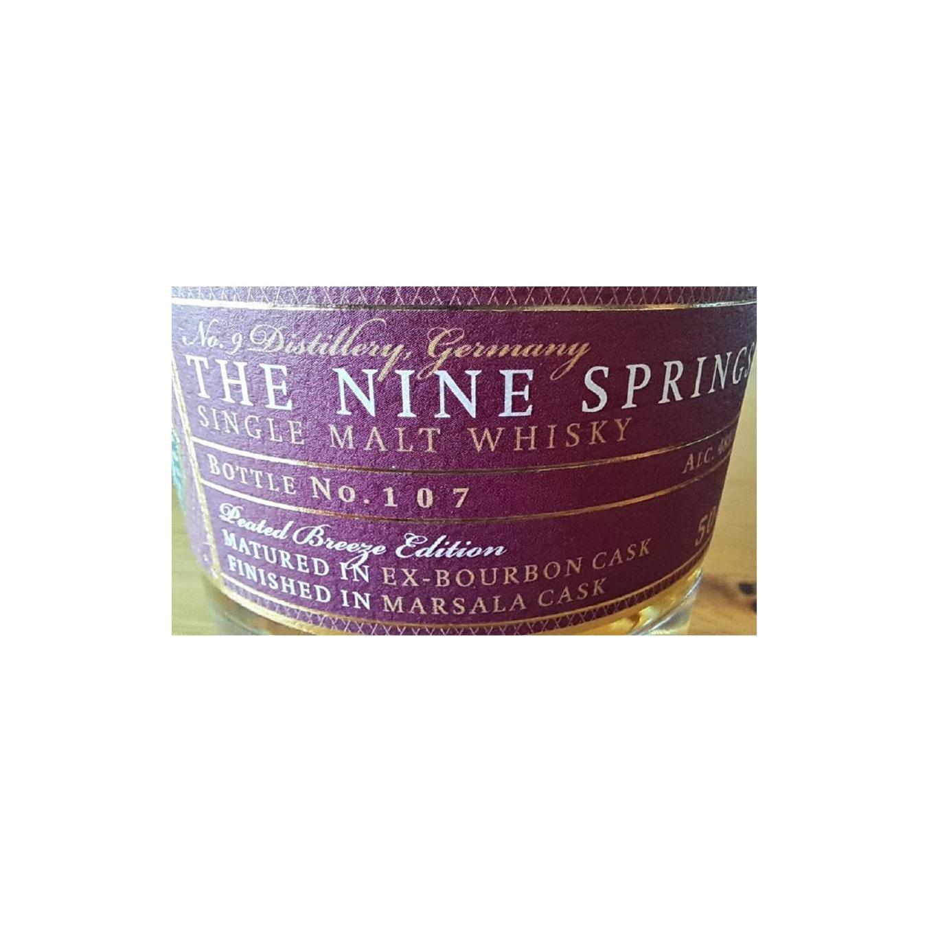 The Nine Springs Peated Breeze Edition - Marsala Cask 2