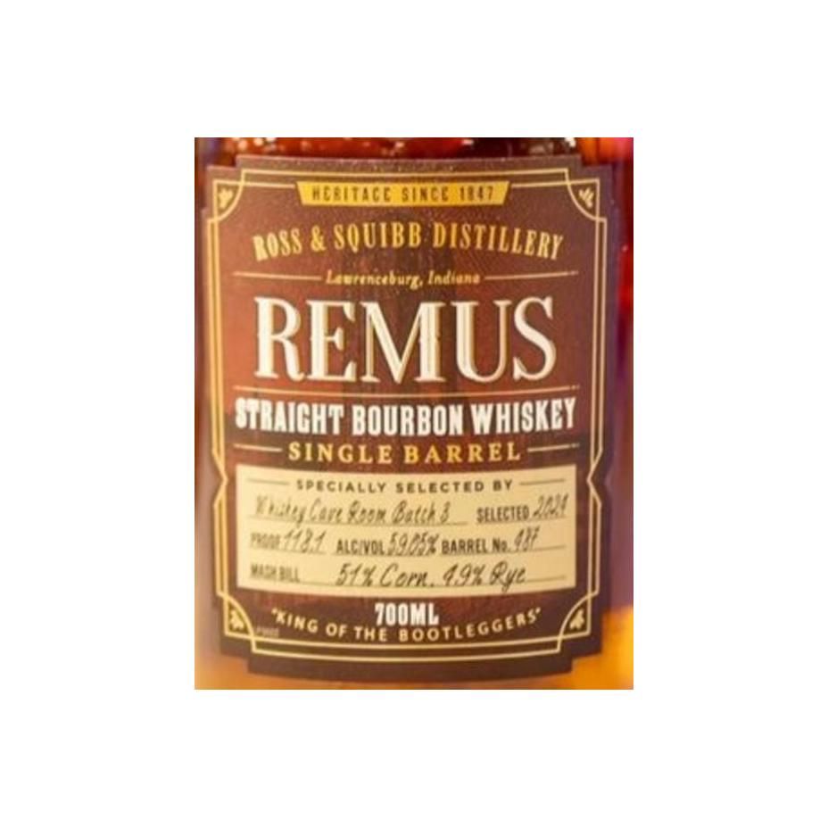 Remus Whiskey Cave Room