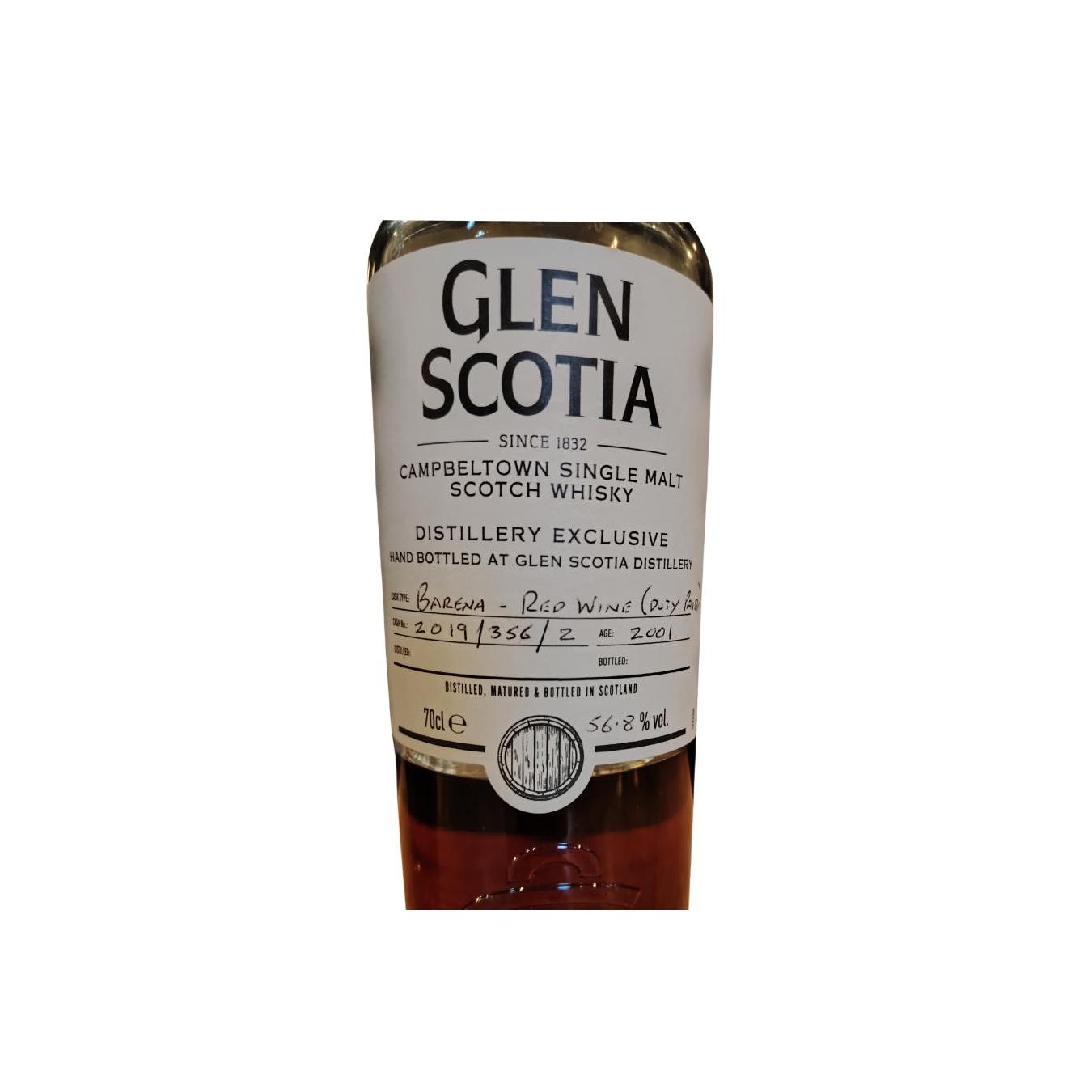 Glen Scotia 2001 Single Malt Whisky