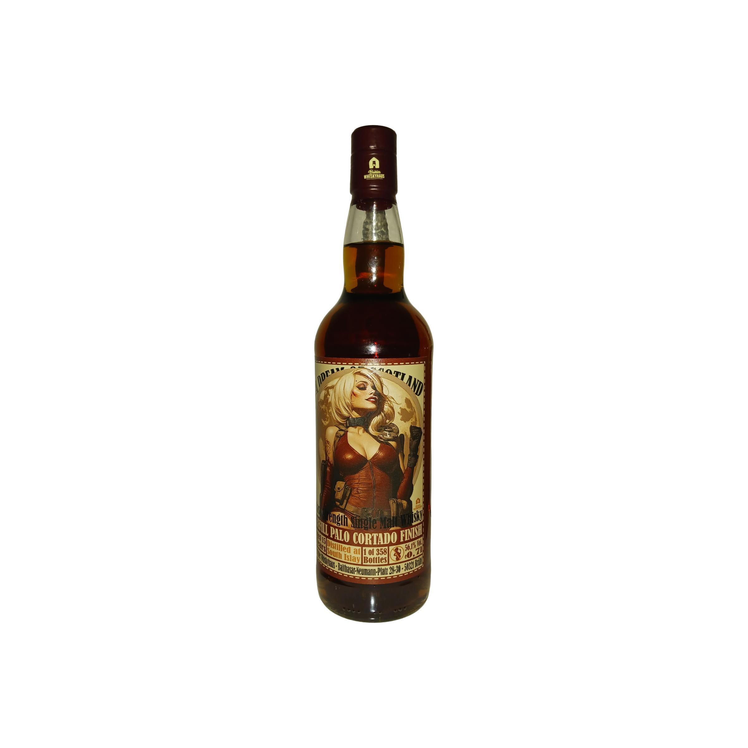 Distilled at South Islay 15-year-old BW
