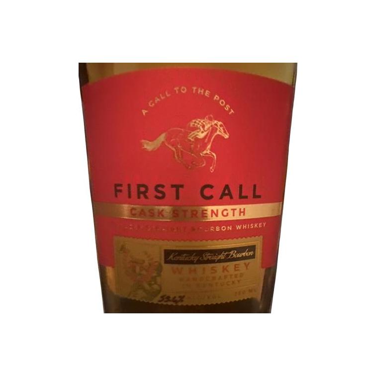 First Call Cask Strength Bourbon