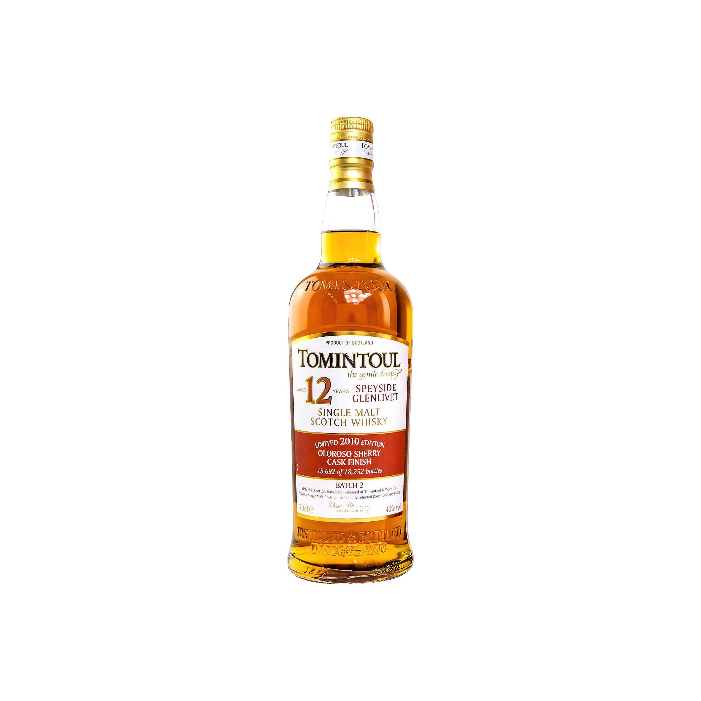 Tomintoul Limited Edition 2010 12 Years Single Malt Whisky
