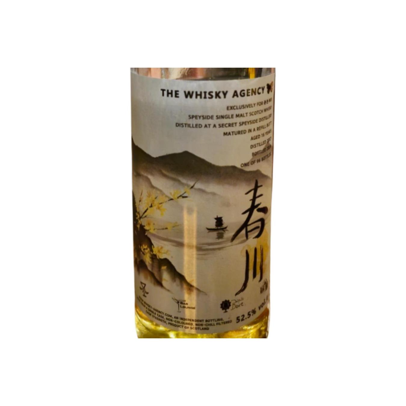 Distilled at a Secret Speyside Distillery 2007 TWA